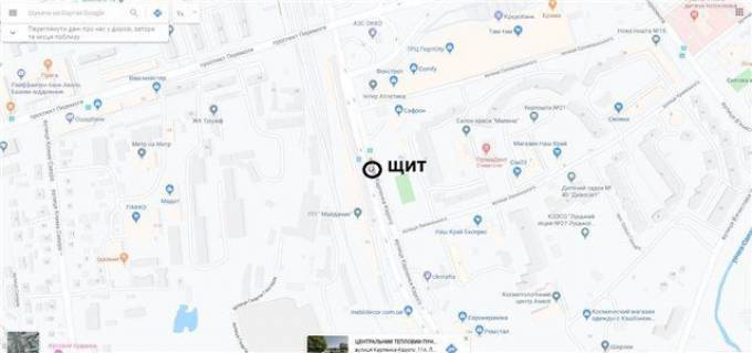 Білборд, Бігборд (Борд)  A у Луцьку Карпенка Карого, 7А (№3) (розподільча смуга, район автоконцену Сафрон/Пежо) схема