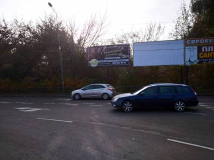 Billboard B in Lutsk, 3х6  st.Naberezna/Sevcenka (m1) (peretin st.Sevcenka, viizd na prospekt Voli) Photo 1