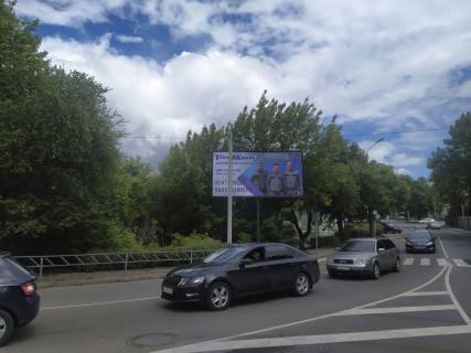 Billboard A in Lutsk st.Naberezna/Sevcenka (m2) (peretin st.Sevcenka, viizd na prospekt Voli) Photo 1