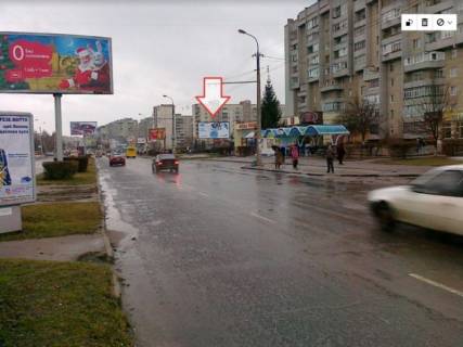 Билборд A в Луцке пр.Соборності ,14а (маг.Троянда, РАГС, ТЦ "Гостинець") фото 1