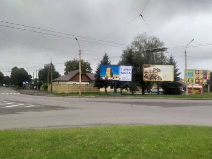 Billboard A in Lutsk, 3х6  pered kil'cem L'vivs'ka - Volodimirs'ka  Photo 1