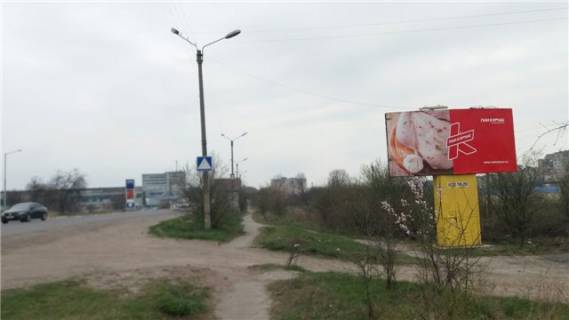 Билборд A в Нововолинську м.Нововолинськ, Виїзд з міста, поворот на м’ясокомбінат фото 1