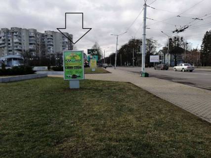 Ситилайт B в Луцке ЦЕНТР - Київський м-н (облдержадмін-ція, супермаркет "ВОПАК",  Коледж технологій бізнесу та права) фото 1