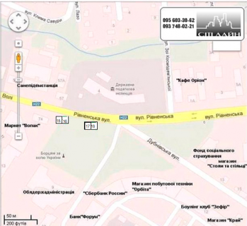 Ситилайт A в Луцке ЦЕНТР - Київський м-н (облдержадмін-ція, податкова) схема