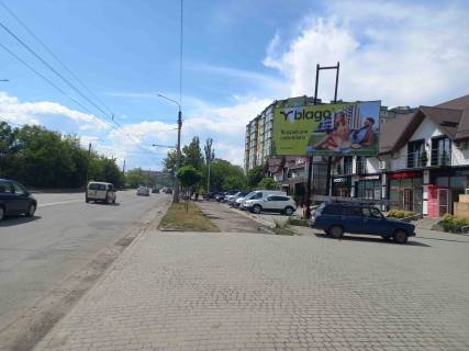 Билборд A в Никитинцах, 3x6  Тисменицька вул. - Сеченова вул., АЗС "ОККО", нижній фото 1