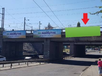 Billboard A in Kyiv Lipkivs'kogo st. - Tolstogo st., Z centru, pravij. Vartist' montazu i demontazu NE VHODIT'̱ v vartist' orendi i oplacuet'sa dodatkovo. Podrobici u menedzeriv. Photo 1