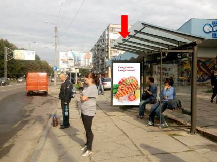 Ситилайт A в Львове, 1.8x1.2  Великого В. вул., 26, біля McDonald's, супермаркету "Сильпо", ТЦ "Океан" фото 1