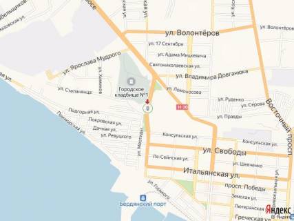 Ситилайт B в Бердянске Западный пр., подъем схема