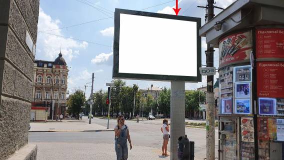 Бэклайт B в Днепр (Днепропетровск) Яворницького пр. (колиш. Маркса пр.), 100 - Княгині Ольги (Горького) вул. фото 1