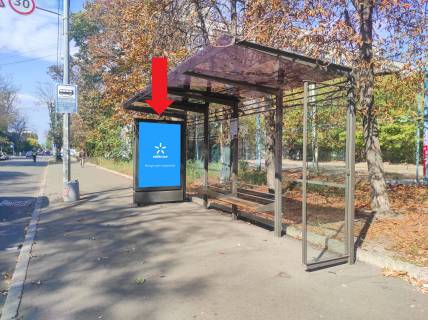 Ситилайт A в Киеве, 1.8x1.2  Межигірська вул., зупинка "вул. Щекавицька" фото 1