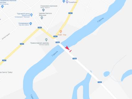 Билборд B в Степане, 3x6  смт Степань, виїзд на Рівне схема