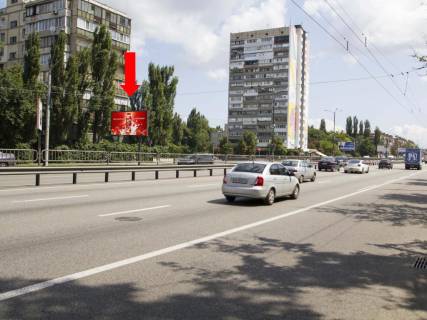 Билборд  в Киеве, 3x6  просп. Берестейський (Перемоги)., 116/1 - бул. Вернадського, в центр фото 1