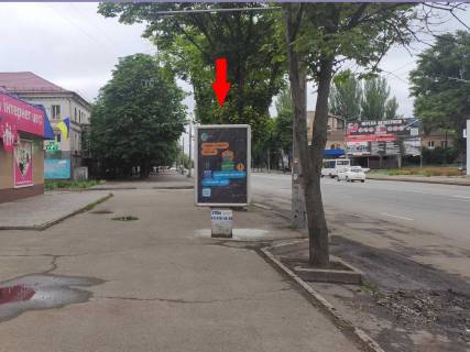 Ситилайт B в Кривом Роге, 1.8x1.2  Миру пр., 28, у бік Центрально-Міського ринку фото 1
