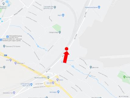 Билборд  в Киеве, 3x6  Повітрофлотський пр., в сторону аеропорту "Київ" схема