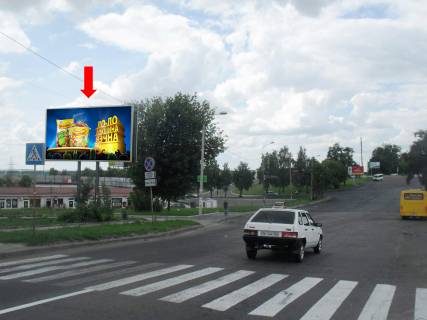 Билборд B в Ровно, 3x6  Млинівська вул.,, 41, біля авторинку фото 1