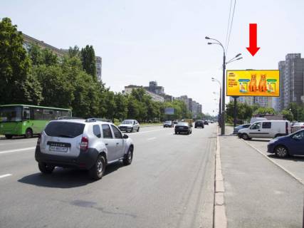 Видеоборд A в Киеве, 3x6  Харківське шосе, 144В, біля супермаркету "Сільпо", в сторону Харківської пл. - 455980 фото 1