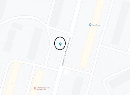 Billboard A in Dnipro (Dnipropetrovsk) Kalnisevs'kogo av. (kolis. Kosiora st.), 4 scheme