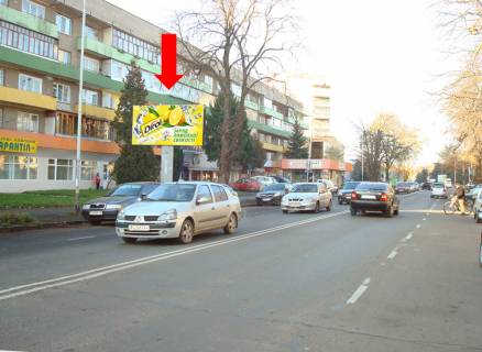 Билборд  в Ужгороде, 3x6  Івана Чендея (Льва Толстого) вул., в бік Хмельницького пл. фото 1