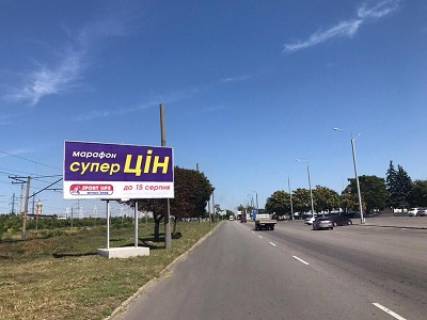 Билборд A в Запорожье Величара (Тюленіна) вул., в сторону Соборний пр., навпроти спортклубу фото 1