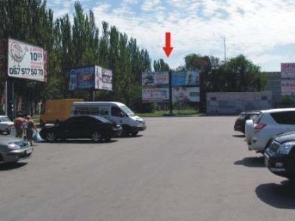 Билборд A в Кривом Роге, 3x6  Героїв АТО (кол. Димитрова) вул., 30а, зупинка біля ТЦ "Сільпо", нижній фото 1