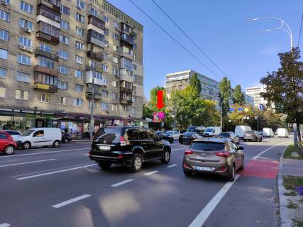 Билборд  в Киеве, 2.3x3.14  Солом'янська вул., 10 - вул. Олексіївська, на світлофорі, в сторону Солом'янської пл. фото 1