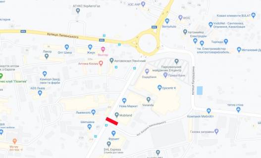 Призма A в Львове Хмельницького вул., 188, радіоринок - 292977 схема