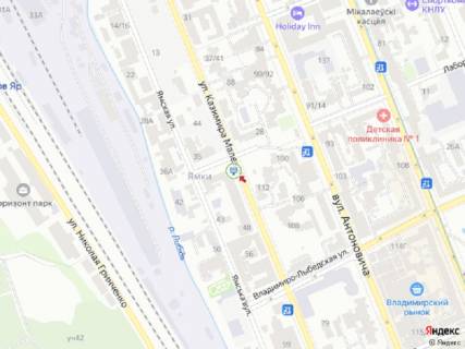 Бэклайт B в Киеве Малевича вул. (колиш. Боженка), 48 - Лабораторна вул., перед світлофором схема