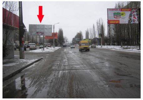 Билборд B в Николаеве Озерна вул. (колиш. Червоних Майовщиків вул.), 13, біля супермаркету "АТБ", ринку "Штрассе" фото 1