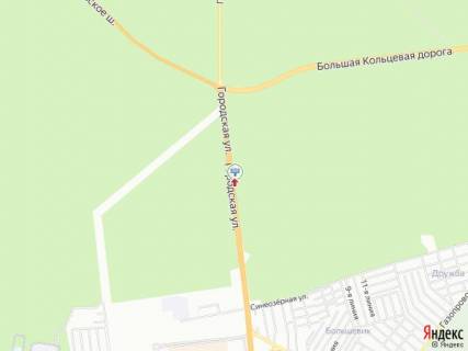 Билборд A в Киеве Міська вул., 700 м від КП Пуща-Водиця схема