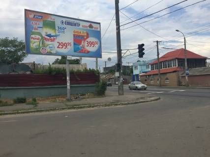 Билборд  в Одессе, 3x6  Грушевського вул., 7 - Паркова вул., з центру фото 1