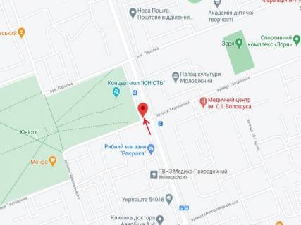 Ситилайт B в Николаеве Богоявленський просп. (Жовтневий просп.)., 39А схема