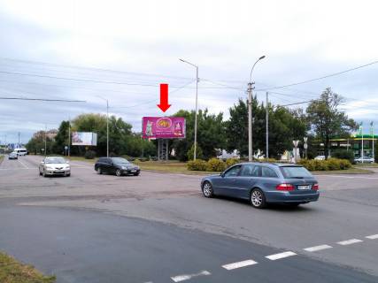 Билборд  в Ужгороде, 3x6  Капушанська (Перемоги) вул. / Баб''яка вул., в бік Баб''яка вул. фото 1