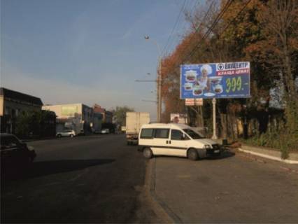 Билборд A в Ровно Млинівська вул., 12-а / 1 - Робочий пров. фото 1
