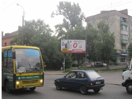 Билборд A в Ровно Сагайдачного вул. - Набережна вул. фото 1