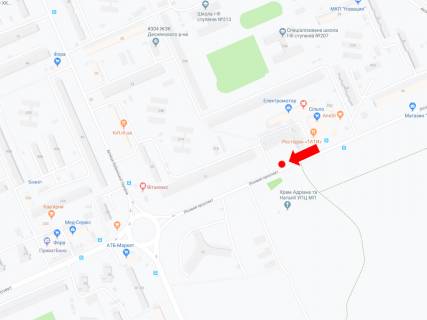 Билборд  в Киеве, 3x6  Лісовий пр., 35, біля супермаркету "Сільпо", в сторону вул. Братиславської схема