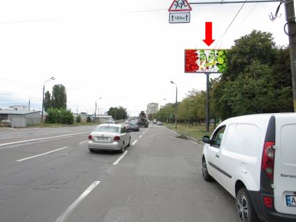 Билборд  в Киеве, 3x6  Корольова пр.10, в сторону вул. Симиренка фото 1