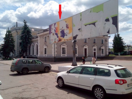 Билборд B в Ровно, 3x6  вул. Небесної Сотні (Кіквідзе)., праворуч від будівлі залізничного вокзалу, (4) фото 1