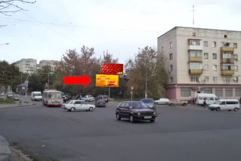 Билборд A в Житомире, 3x6  Бердичівська вул., 97 / Толстого вул., на світлофорі, нижня фото 1