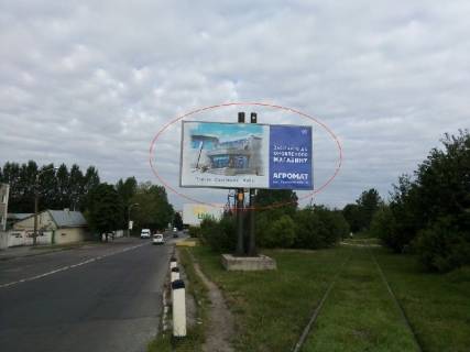 Білборд, Бігборд (Борд)  A у Львові, 3x6  Вашингтона вул., 4-3 - Галицькі Пасіки вул. Фото 1
