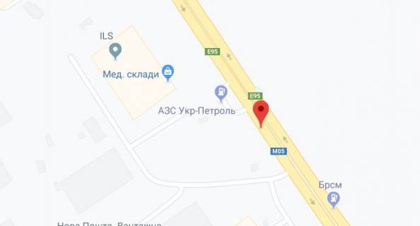 Билборд B в Одессе Київське шосе (Ленінградське шосе), 27 схема
