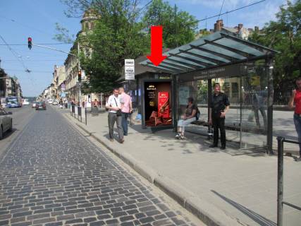 Ситилайт  в Львове, 1.8x1.2  Городоцька вул., 98, навпроти, в центр фото 1