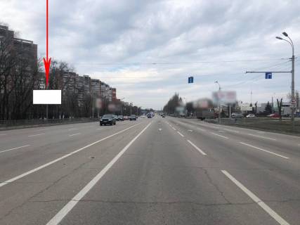 Billboard B in Dnipro (Dnipropetrovsk) Zaporiz'ke sose, 50 - Kosmicna st. Photo 1