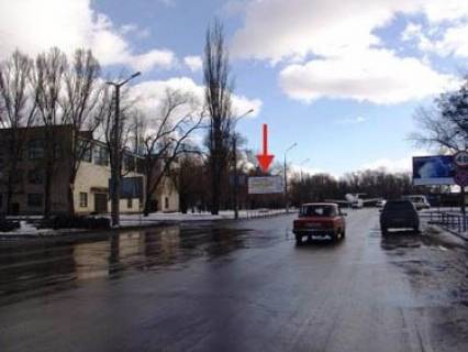 Білборд, Бігборд (Борд)  B у Кривому Розі, 3x6  Купріна вул., 116б, авіаколедж, у бік Визволення пл. Фото 1
