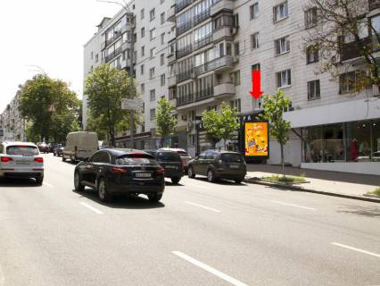 Ситилайт A в Киеве, 1.8x1.2  Українки бул., 22, біля магазину "Кулінарний дім", в сторону пл. Л. Українки фото 1