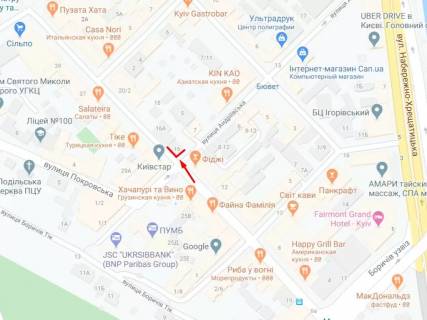 Брандмауэр A в Киеве, 5.95x29.35  Сагайдачного вул., 16 схема