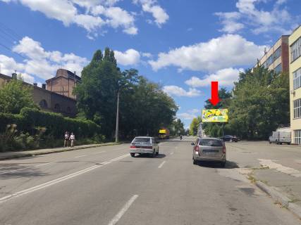 Билборд A в Киеве Цедіка вул. (колиш. вул. Потьє), 8-А - вул. Нестерова, біля заводу "Росинка", в сторону вул. Мірошниченко фото 1