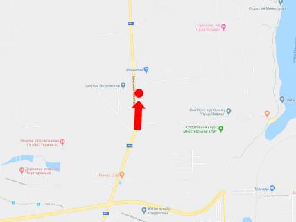 Билборд A в Киеве, 3x6  просп. Литовський (Мінський), 1 км. від Великої кільцевої автомобільної дороги, з Києва схема