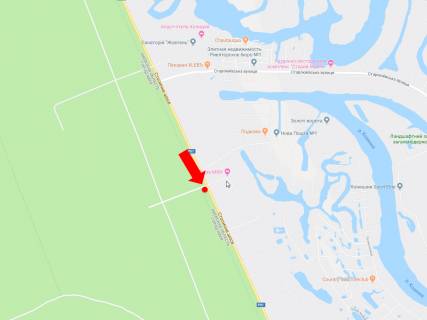 Билборд A на трассах Киевской области, 3x6  Столичне шосе, зупинка "пансіонат" Сокіл ", з Києва схема