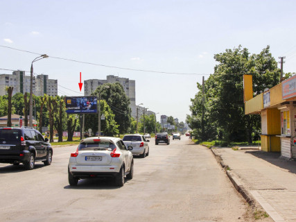 Билборд B в Харькове, 3x6  Леся Сердюка (Командарма Корка) вул., 36, Клас, в центр фото 1