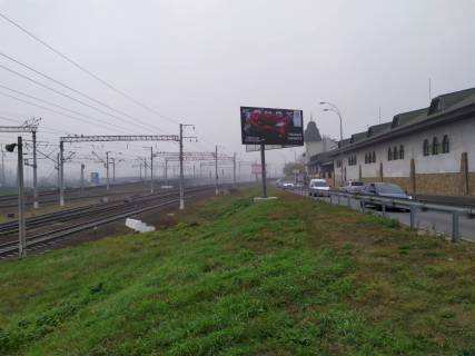 Билборд B в Киеве Железнодорожное шоссе - Садово-Ботанічна вул. (Тимірязєвськаа) фото 1